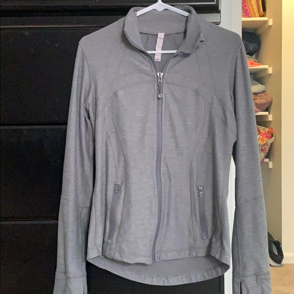 Gray lululemon define jacket